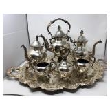 Beatiful Silver Tea Service