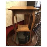 Antique Oak Fern Table - Solid