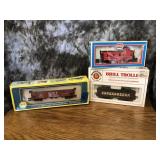 HO Scale Railcars and Motorized Trolley