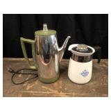 TWo Vintage Percolators