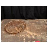 Two Glass Platters