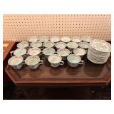 21 Adams Ironstone Tea Cups
