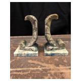 Hand Carved Alabaster Bookend
