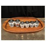 Royal Worchester Jars and Tray