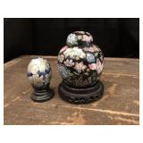 Small Urn and Painted Egg