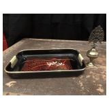 Sushi Tray and Brass Finial