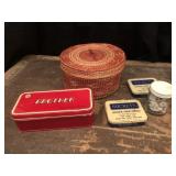 Several Containersof Sewing Supplies