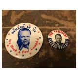 Vintage Political Pins
