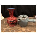 Vase and Tea Pot