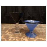 Two Martini Glasses