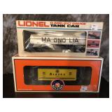Two Lionel O-Scale Cars