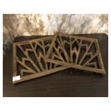 Two Iron Grates