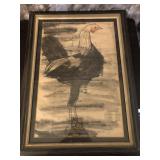 Framed Chicken Print