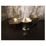 Three Silver Plate Pieces