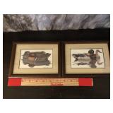 Two Small Framed Prints