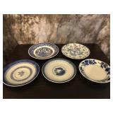 Five Antique China Pieces