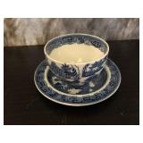 Antique Cup and Sauver