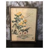 Asian Painting of Fabric