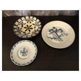 Three Decorative Plates