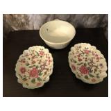 Three China Pieces