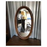 Pretty Wood Framed Miror
