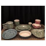 Roseville Spongeware Pottery