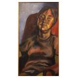 Man Sleeping on Red Pillow