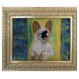 Cat with Black Patch