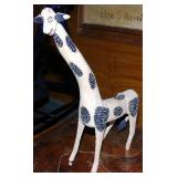 Carved Wood Giraffe