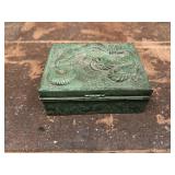 Small Asian Box with Jade Talisman inside