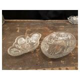 Two Cut Glass Pieces