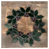 Stained Glass Wreath