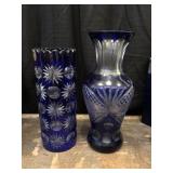 Two Large Pieces of Cut to Clear Glass