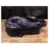 1950s Cobalt Blue Bunny