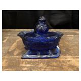 Westmoreland Glass Nesting Santa