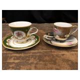Two Tea Cups - (Bavaria, Occupied Japan)