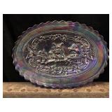 Imperial Carnival Glass Plate