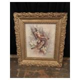 Pretty Framed Cross Stitch