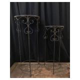 Two Plant Stands