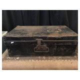 Old Metal Lock Box
