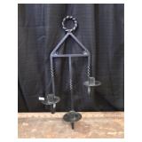 Wrought Iron Candle Holder