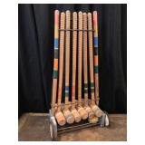 Vintage Croquet Set