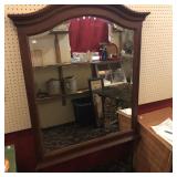 Dresser Mirror - Cherry