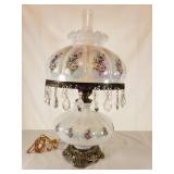Vtg. Hurricane Lamp