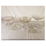 (9) Asst. Glassware