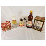 Vtg. Syrup Containers