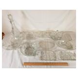 Clear Glass Servingware