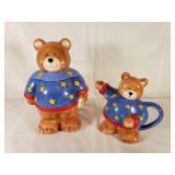 Bear Cookie Jar & Pitcher