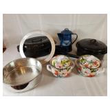 Enamelware, Coffee Pot and More