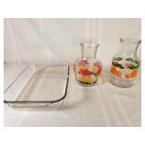 Juice Pitchers & Pyrex